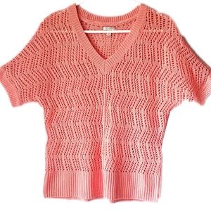 Pink Sweater Style Shirt (M)